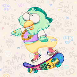 SkaterBirds #300