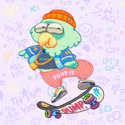 SkaterBirds #108