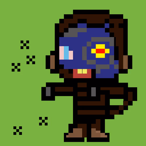 Ether Zombie Monkey #443