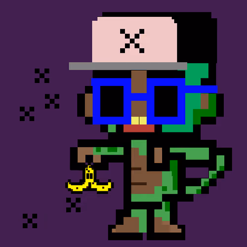 Ether Zombie Monkey #2018