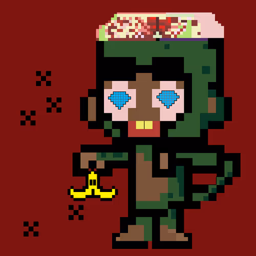 Ether Zombie Monkey #873