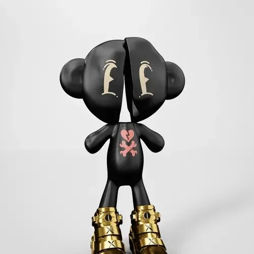 LOL WAXBONES x LOL™ Gold Sneakers