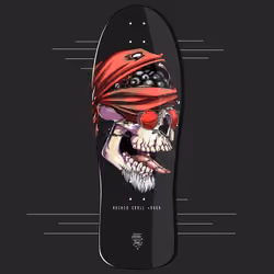 Hashed Skull #0066 Old School Deck