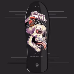 Hashed Skull #0571 Old School Deck