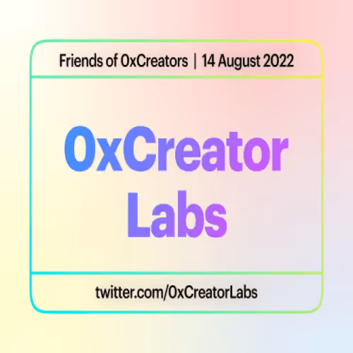 Friends of 0xCreator