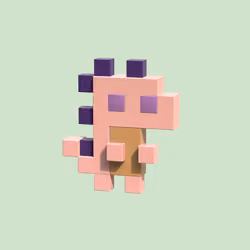 3D tiny dinos #802