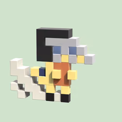 3D tiny dinos #2958