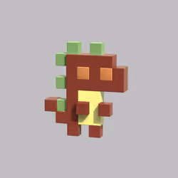 3D tiny dinos #3364