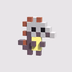 3D tiny dinos #144
