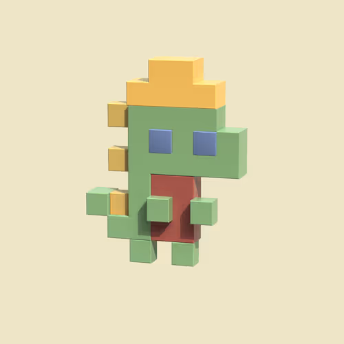 3D tiny dinos #2623
