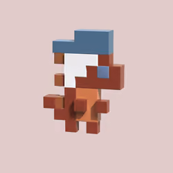 3D tiny dinos #801