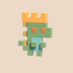 3D tiny dinos #2347