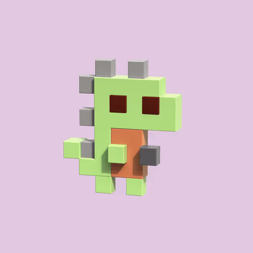 3D tiny dinos #5809