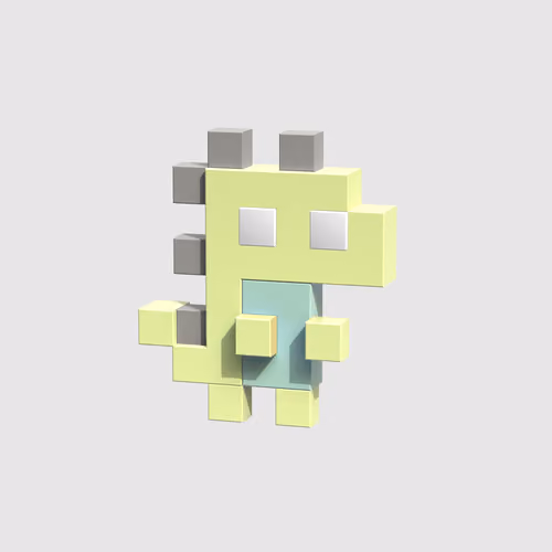 3D tiny dinos #3715