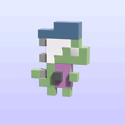 3D tiny dinos #1296