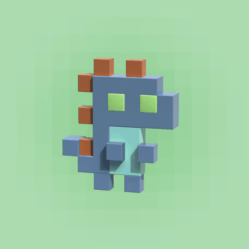 3D tiny dinos #819