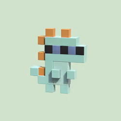 3D tiny dinos #1303