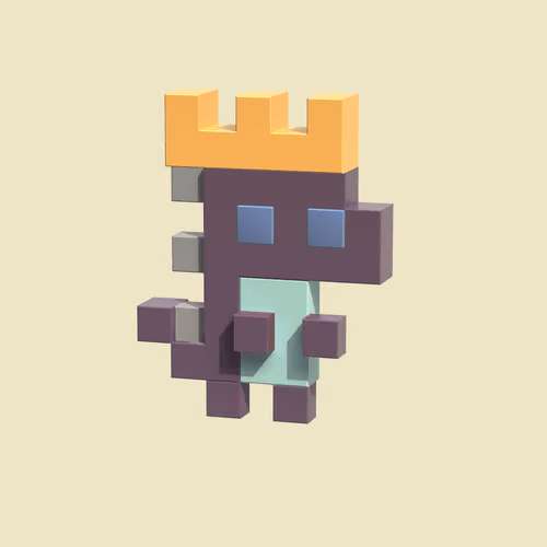 3D tiny dinos #2252