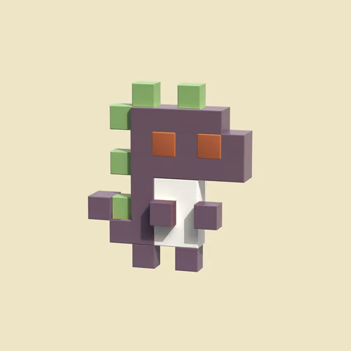 3D tiny dinos #6332