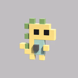 3D tiny dinos #3007