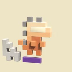 3D tiny dinos #2304