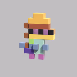 3D tiny dinos #2645