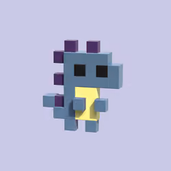 3D tiny dinos #2303
