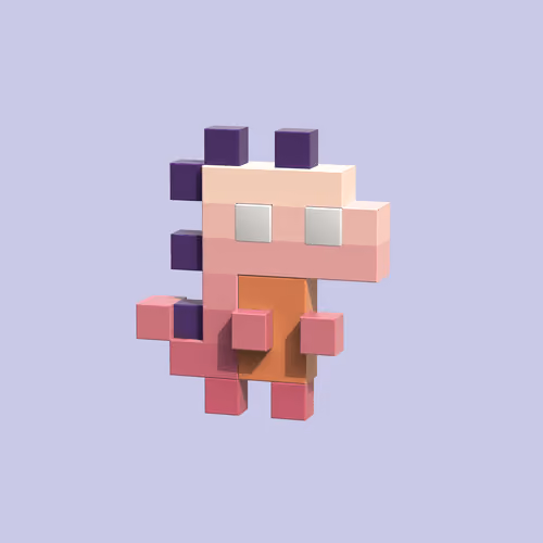 3D tiny dinos #2449