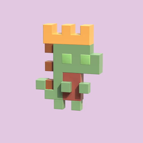 3D tiny dinos #1394