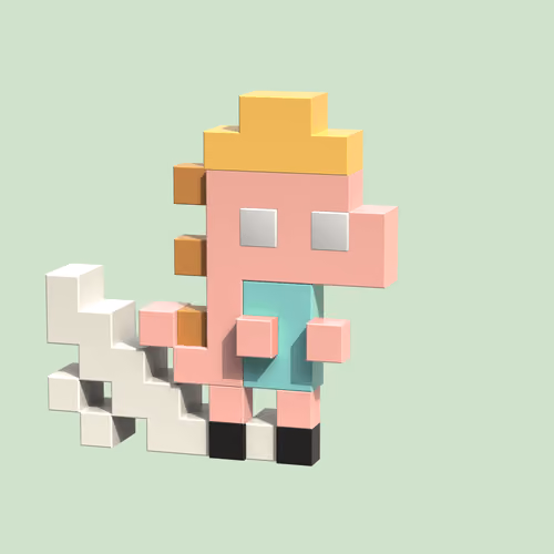 3D tiny dinos #4762