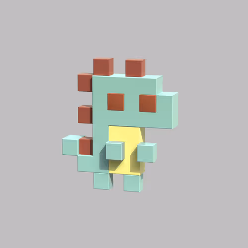 3d Tiny Dinos V2