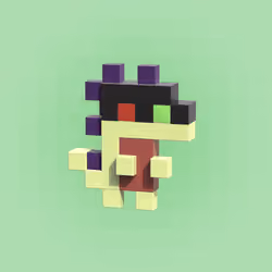 3D tiny dinos #152
