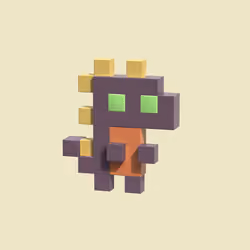 3D tiny dinos #6244