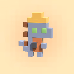 3D tiny dinos #1312