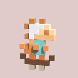 3D tiny dinos #2006