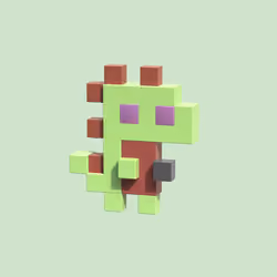 3D tiny dinos #5779