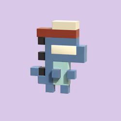3D tiny dinos #2844