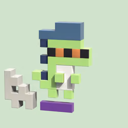 3D tiny dinos #6245