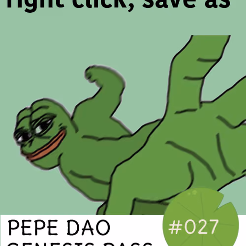 The Pepe DAO #27