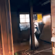 Friend in an abandoned house