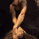 Nude Climbing Man