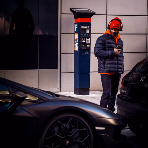 Men staring at things