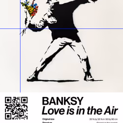 Banksy | Love Is In The Air #4817