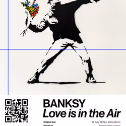 Banksy | Love Is In The Air #6407