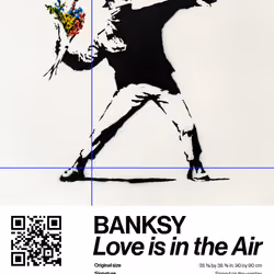Banksy | Love Is In The Air #8634