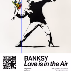 Banksy | Love Is In The Air #2431