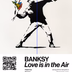 Banksy | Love Is In The Air #52