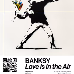 Banksy | Love Is In The Air #4106