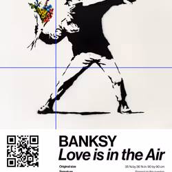 Banksy | Love Is In The Air #6433