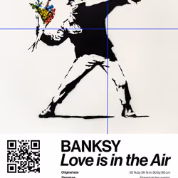 Banksy | Love Is In The Air #4161